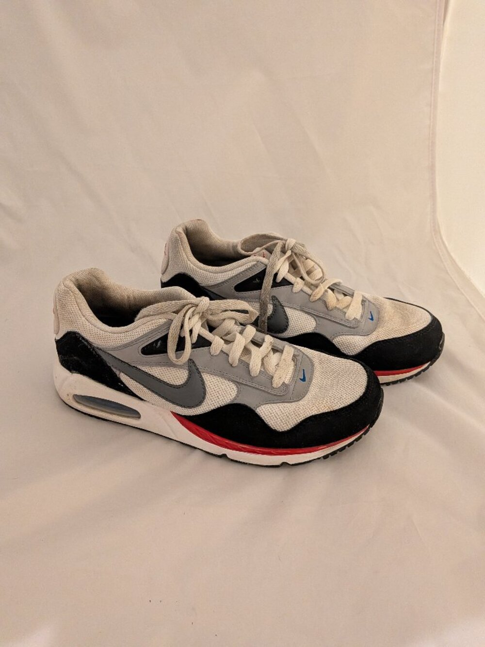 Nike Air Max Correlate White Cool Grey Black Mens Shoes Size 9